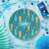 Blue Hawaii and Tropical Itch ペーパープレート (パーティー)