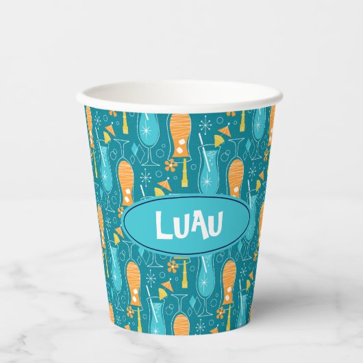 Blue Hawaii and Tropical Itch 紙コップ (正面)