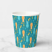 Blue Hawaii and Tropical Itch 紙コップ (左)