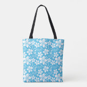 BLUE HAWAII PATTERN (BLUE) トートバッグ (裏面)