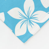 BLUE HAWAII PATTERN (BLUE) フリースブランケット (角)