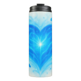 Blue Heart Energy Water Bottle – Spiritual Power f タンブラー