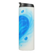 Blue Heart Energy Water Bottle – Spiritual Power f タンブラー (回転右)