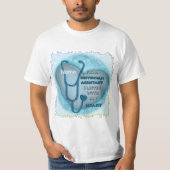 Blue Heart Physician Assistant  Tシャツ (正面)
