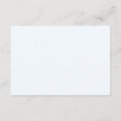 Blue Hearts Boy Baby Shower Diaper Raffle エンクロージャーカード (裏面)