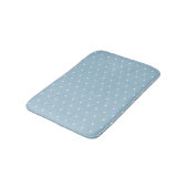 Blue Hearts Pattern Bath Mat バスマット (アングル)