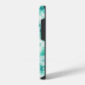 Blue Hearts Tie Dye iPhoneケース (左側面)