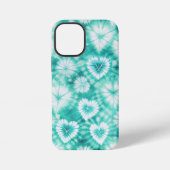 Blue Hearts Tie Dye iPhoneケース (裏面)