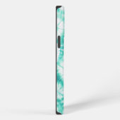 Blue Hearts Tie Dye iPhoneケース (右側面)