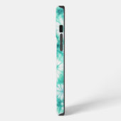Blue Hearts Tie Dye iPhoneケース (左側面)