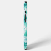 Blue Hearts Tie Dye iPhoneケース (左側面)