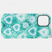 Blue Hearts Tie Dye iPhoneケース (裏面横)