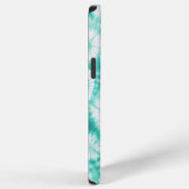 Blue Hearts Tie Dye iPhoneケース (右側面)