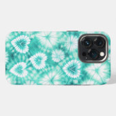 Blue Hearts Tie Dye iPhoneケース (裏面横)