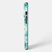 Blue Hearts Tie Dye iPhoneケース (左側面)