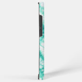 Blue Hearts Tie Dye Samsung Galaxyケース (右側面)