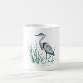 Blue Heron コーヒーマグカップ (中央)