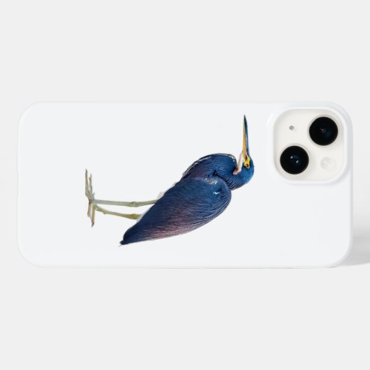 Blue Heron, iPhone / iPad case Case-Mate iPhoneケース (裏面 (横))