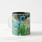 Blue Heron Mug ツートーンマグカップ (正面左)