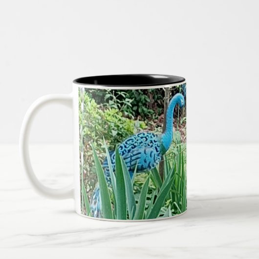 Blue Heron Mug ツートーンマグカップ (左)