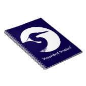 Blue heron notebook ノートブック (右側)