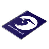 Blue heron notebook ノートブック (左側)