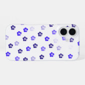 Blue Hibiscus iPhone Case 16ケース (裏面横)