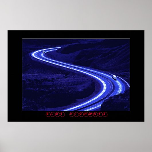 BLUE HIGHWAYS ポスター (正面)