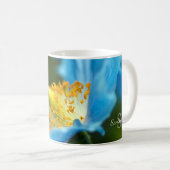 Blue Himalayan Poppy Mug コーヒーマグカップ (正面右)