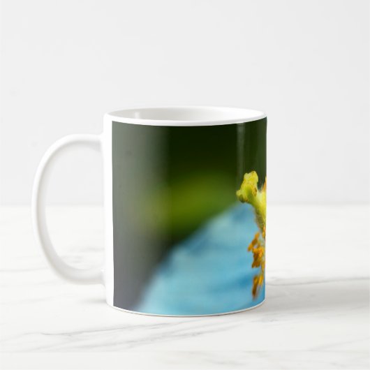 Blue Himalayan Poppy Mug コーヒーマグカップ (左)