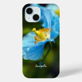 Blue Himalayan Poppy Phone case Case-Mate iPhoneケース (裏面)