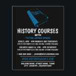 Blue History Book、History Course 広告's チラシ<br><div class="desc">名刺の店の歴史コ広告ースのフライヤーのブルーヒストリーブック。</div>