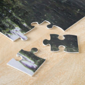 Blue Hole Springs Florida Foggy Morning ジグソーパズル (側面)