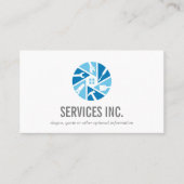 Blue HOME修復サービスロゴプロフェッショナル 名刺 (正面)