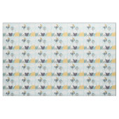 Blue Hot Air Balloons ファブリック (ファットクウォーター)