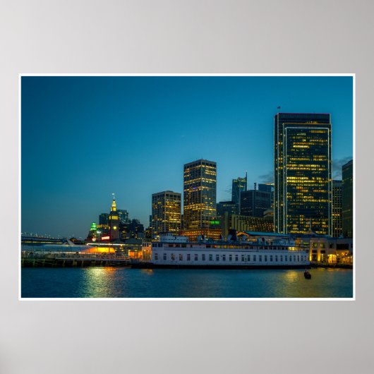 Blue Hour in the City ポスター (正面)