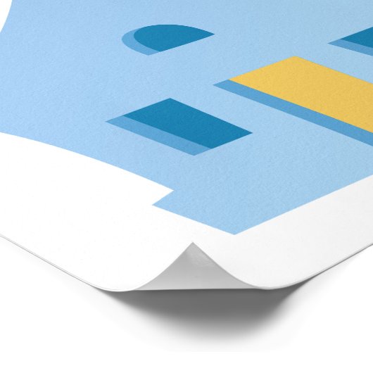 Blue House ポスター (角)