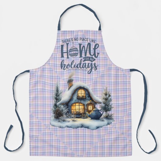 Blue House No Place Like Home  エプロン (正面)