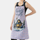 Blue House No Place Like Home  エプロン (インサイチュ)