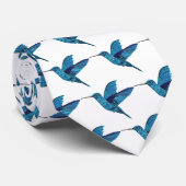 Blue Hummingbird ネクタイ (ロール)