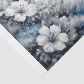 Blue Hummingbird in Flight Decoupage 薄葉紙 (詳細)