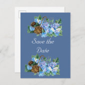 BLUE HYDRANGEA保存日 案内ポストカード (正面/裏面)