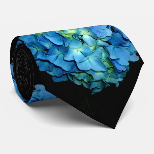 Blue Hydrangea ネクタイ (ロール)