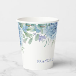 blue Hydrangea Baptism 紙コップ
