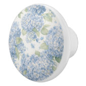 Blue Hydrangea Coastal Cabinet Knob セラミックノブ (右)