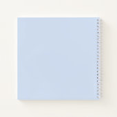 Blue Hydrangea First Communion Guest Book ノートブック (裏面)