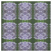 Blue Hydrangea Flower Petals Pattern ファブリック (見本)