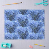 Blue Hydrangea Flowers All Occasion  薄葉紙 (クラフト)