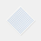 Blue Hydrangea Pattern Watercolor Floral Botanical スタンダードカクテルナプキン (角)