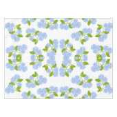 Blue Hydrangea Tablecloth テーブルクロス (正面(横))